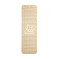 Thẻ đánh dấu trang (Bookmark) - Màu cam (Zhen Shan Ren)
