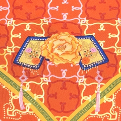 Khăn lụa Nét Tao Nhã Người Mãn Châu - Màu đồng (Manchurian Elegance)