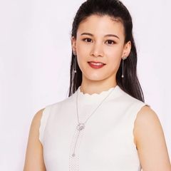 Khuyên tai -  Tiên Nữ Hoa Sen - màu Bạc (Lotus Fairies Earrrings - Silver)