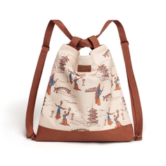 Túi/ Ba lô vải đa năng – Màu be (Lantern Grace 3-way Bag)