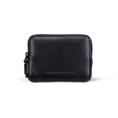 Ví da thắt lưng nam - Màu Ghi đen (Signature Men's Belt Wallet)