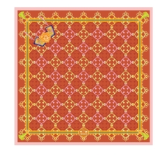 Khăn lụa Nét Tao Nhã Người Mãn Châu - Màu đồng (Manchurian Elegance)