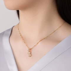 Phụ kiện trang sức (Charm trang trí) - Màu vàng (Violin)