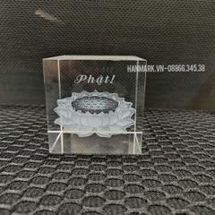 Pha Lê K9 - 6x6x6 cm - Mã PL666