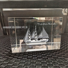 Pha Lê K9 - 8x8x12 cm - Mã PL8812