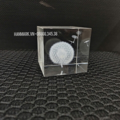 Pha Lê K9 - 6x6x6 cm - Mã PL666