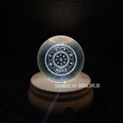 Pha Lê K9 - Hình cầu 6 cm - Mã PLQ06