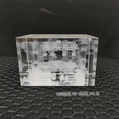 Pha Lê K9 - 6x6x9 cm - Mã PL669
