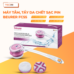 Beurer Bàn chải/Gậy tắm điện kì lưng hiệu quả FC55