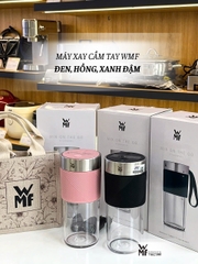 WMF máy xay sinh tố Mix On The Go (đen, hồng, xanh). Quà tặng: 01 túi vải WMF + Bộ ống hút thủy tinh