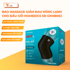 Homedics Bao Massage Giảm Đau Nóng Lạnh Cho Đầu Gối SR-GKM800J