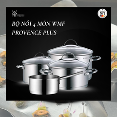 WMF Bộ Nồi 4 Món PROVENCE PLUS - 3 Nồi & 1 Quánh Không Nắp. Quà tặng: Máy sấy tóc Xiaomi