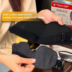 [COMBO MÙA HÈ] Đai massage chườm nóng bụng + Đai massage chườm nóng mắt Homedics