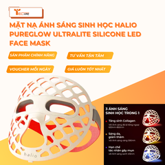 Halio Mặt Nạ Ánh Sáng Sinh Học PureGlow Ultralite Silicone LED Face Mask