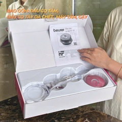 [COMBO MÙA HÈ] Bàn chải/Gậy tắm điện Beurer FC55 + Máy tỉa lông mũi, lông mày MN2X