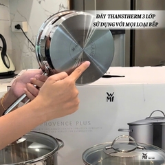 WMF Bộ Nồi 4 Món PROVENCE PLUS - 3 Nồi & 1 Quánh Không Nắp. Quà tặng: Máy sấy tóc Xiaomi