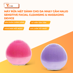 Halio Máy rửa mặt dành cho da nhạy cảm Sensitive Facial Cleansing & Massaging Device