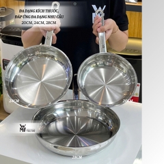 WMF Chảo thép Profi, thép không gỉ Cromargan - 20cm,24cm,28cm