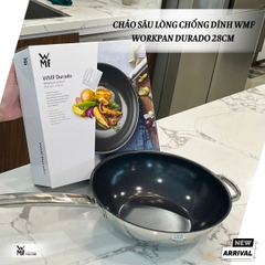 Chảo Xào Chống Dính Sâu Lòng Phủ Ceramic WMF Durado Wok Pan 28cm