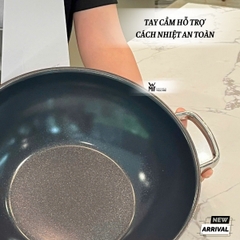 Chảo Xào Chống Dính Sâu Lòng Phủ Ceramic WMF Durado Wok Pan 28cm