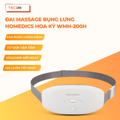 Homedics Đai massage chườm bụng, lưng.  Giảm đau, chườm ấm hàng tháng kỳ kinh cho phụ nữ WMH-200H