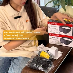 Homedics Máy massage mắt nóng lạnh công nghệ gel HP-GA24