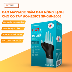 Homedics Bao Massage Giảm Đau Nóng Lạnh Cho Cổ Tay SR-GHN800J