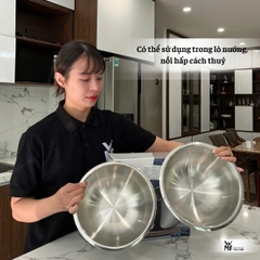 [COMBO MÙA HÈ] Set 2 Tô Trộn Gourmet + Bộ 2 Đôi Đũa WMF Thép Không Gỉ