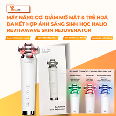 Halio Máy Nâng Cơ, Giảm Mỡ Mặt & Trẻ Hoá Da kết hợp Ánh Sáng Sinh Học RevitaWave Skin Rejuvenator