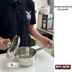 WMF quánh Diadem Plus ( Có Nắp ), thép không gỉ Cromargan - Size 16cm, dung tích 1,7L