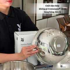 [COMBO MÙA HÈ] Set 2 Tô Trộn Gourmet + Bộ 2 Đôi Đũa WMF Thép Không Gỉ