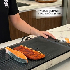 WMF bếp nướng Lono TGrill Flat-Ribbed, thép không gỉ Crormargan - công suất 2100W