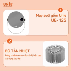 Máy sưởi gốm Unie UE-125 để bàn/treo lửng