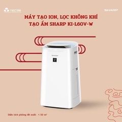 Máy lọc không khí tạo ẩm Sharp KI-L60V-W