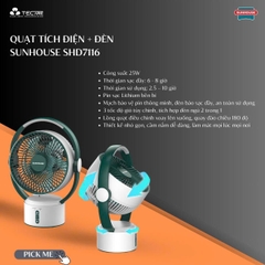 Quạt tích điện Sunhouse SHD7166