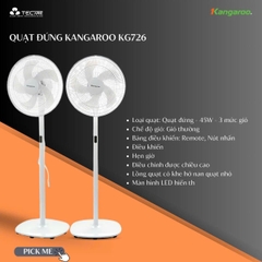 Quạt đứng Kangaroo KG726