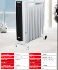 Sưởi dầu 11 thanh Tiross TS9212