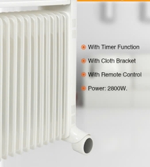 Sưởi dầu 15 thanh Tiross TS9215