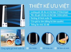 Quạt tháp lọc không khí, tạo ion Tiross TS9176