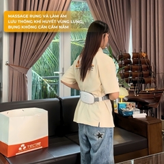 Homedics Đai massage chườm bụng, lưng.  Giảm đau, chườm ấm hàng tháng kỳ kinh cho phụ nữ WMH-200H