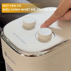 Elmich Máy sưởi gốm CHE-8644 công suất 2000W, làm ấm nhanh, xoay 60°, tự ngắt an toàn, không khô da
