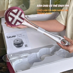Beurer Bàn chải/Gậy tắm điện kì lưng hiệu quả FC55