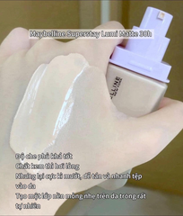 Kem nền Maybelline Fit Me Matte Poreless Foundation SPF 22 #110 30ml