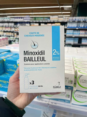 Xịt mọc tóc Minoxidil 2% Bailleul điều trị chứng rụng tóc (1 chai 60ml)