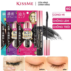 Mascara Kissme Heroine Make Long And Curl 6g (Nhựa)