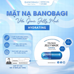 Mặt nạ giấy Banobagi Vita Genic Jelly Mask Pore Hydrating Premium xanh dương 30ml