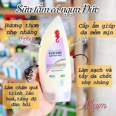 Sữa tắm cá ngựa nhọn 300ml - Mẫu mới