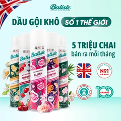 Dầu Gội Khô Batiste Dry Shampoo 200ml