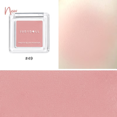 (Hộp vuông nhỏ) Phấn má hồng Judydoll Pretty 2g - Tone #49 Cam