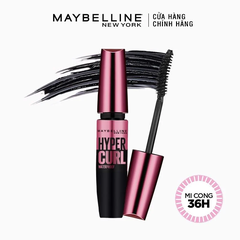Mascara Maybelline The Hyper Curl Volum Express Waterproof 9.2ml (không vỏ)